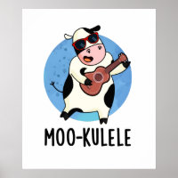Moo-kulele Funny Ukulele Kuh Pub