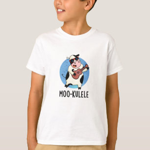 Moo-kulele Funny Ukulele Kuh Pub T-Shirt