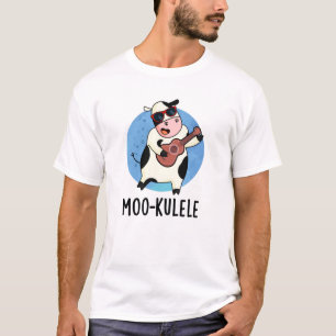 Moo-kulele Funny Ukulele Kuh Pub T-Shirt