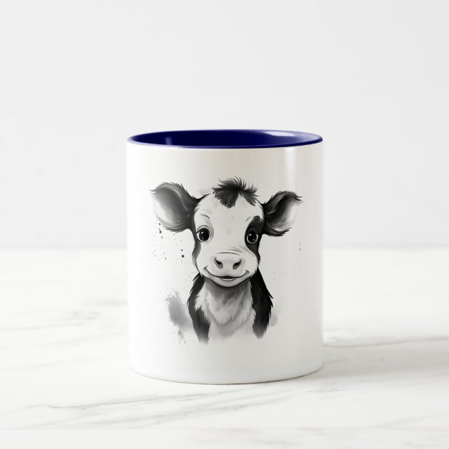 ☕ 🐄 "Moo-ment of Zen" Tasse 🐄 ☕ (Mittel)