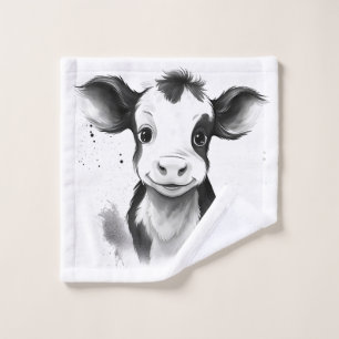 "Moo-Ments of Cleanliness" Handtuch-Set - Frisch Badhandtuch Set