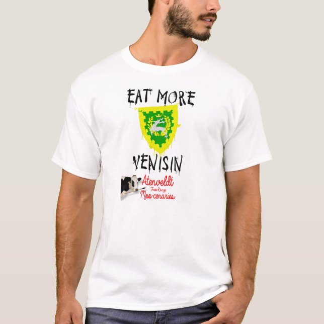 MOO Mercs essen mehr Wildbret! T-Shirt (Vorderseite)