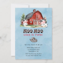 Moo Moo Name ist zwei junge Geburtstagsparty