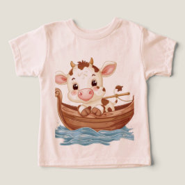 Moo Moo Snuggles Baby Cow T-Shirt