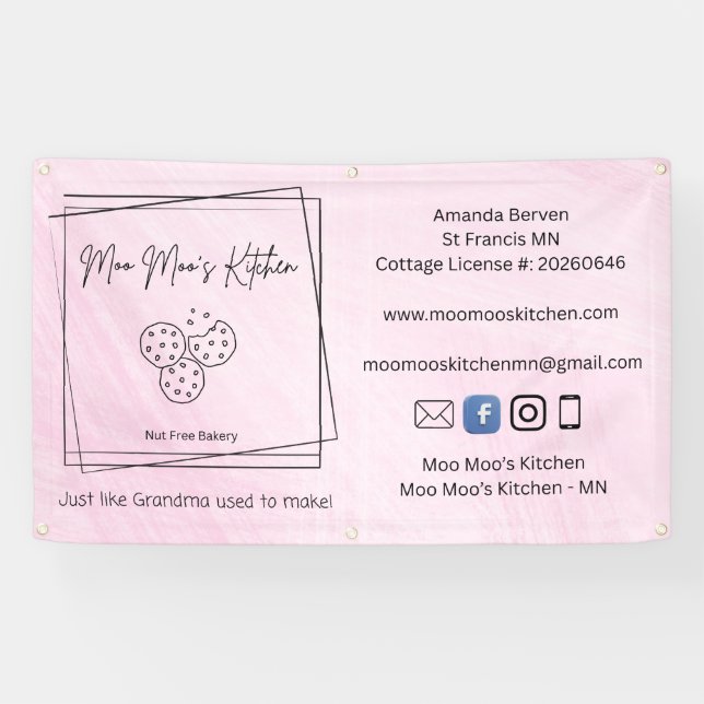 Moo Moos Küchenbanner Banner (Horizontal)