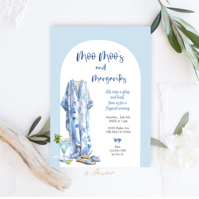 Moo Moo's & Margaritas Party Einladung (Von Creator hochgeladen)