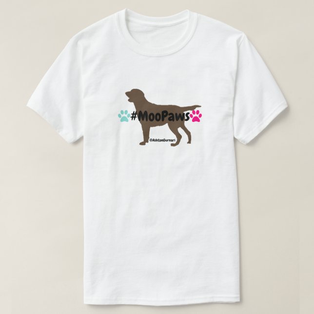 Moo Paws T-Shirt (Design vorne)