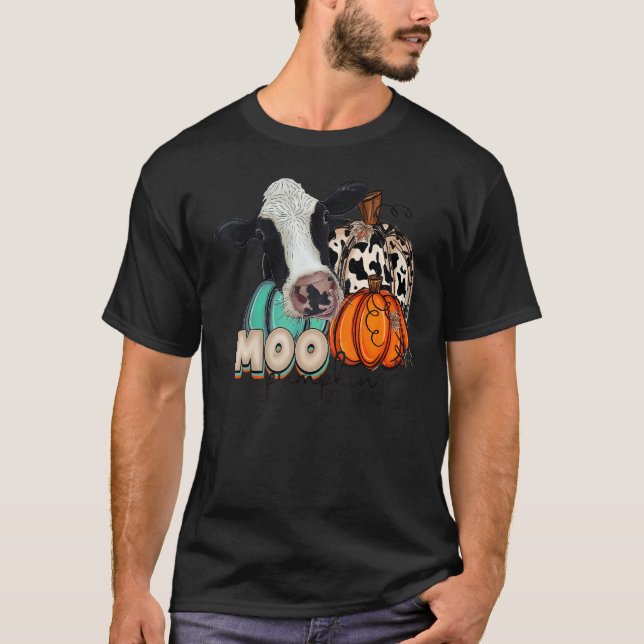 Moo Pumpkin Get Out The Way Tie Dye T-Shirt (Vorderseite)