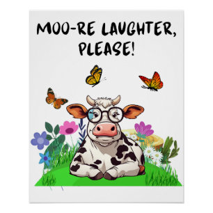 Moo re Laghter, bitte! Poster
