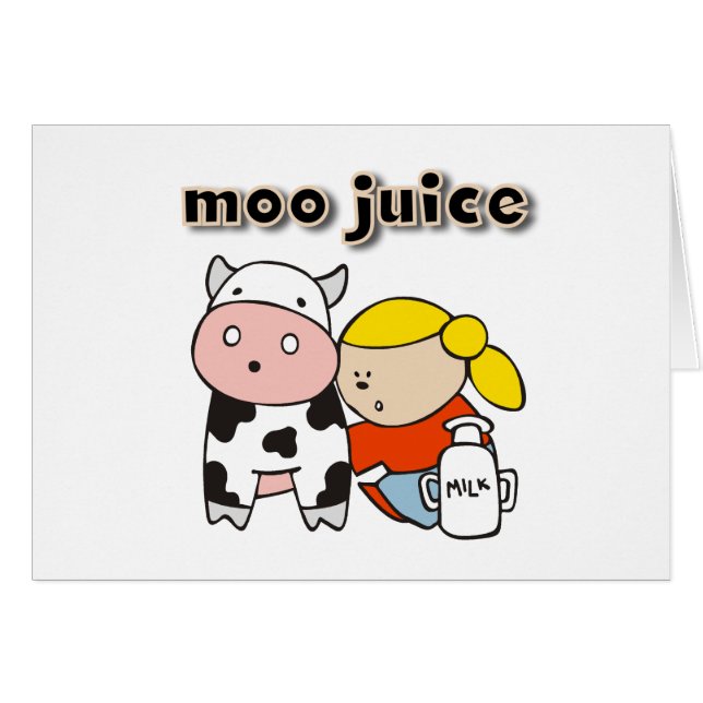 MOO-Saft-T-Shirts und Geschenke (Vorderseite (Horizontal))
