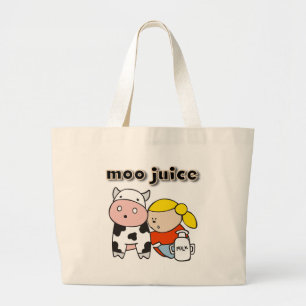 MOO-Saft-T-Shirts und Geschenke Jumbo Stoffbeutel