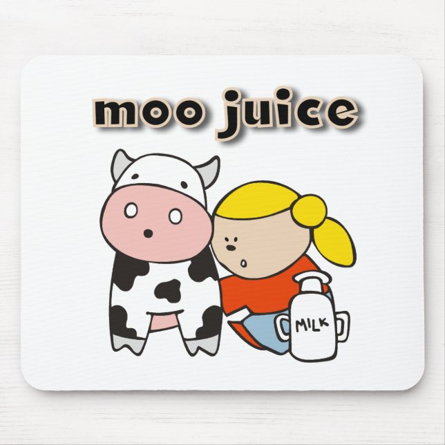 MOO-Saft-T-Shirts und Geschenke Mousepad (Vorne)