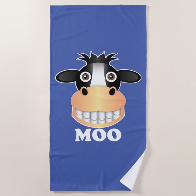 Moo - Strandtuch (Vorderseite)