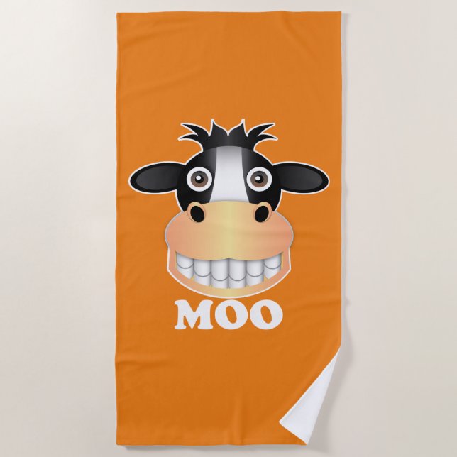 Moo - Strandtuch (Vorderseite)