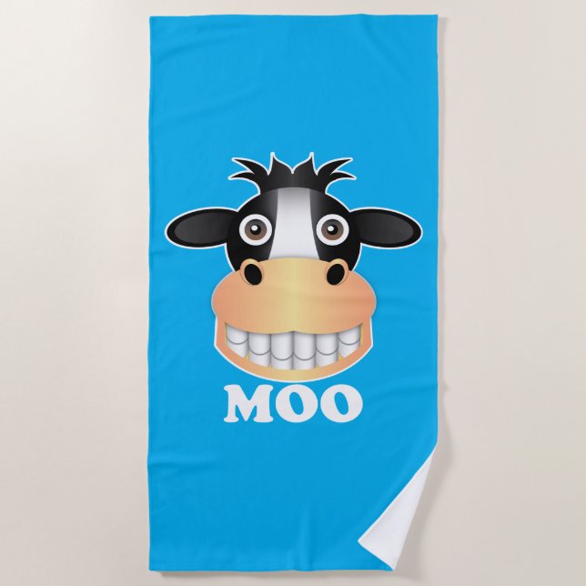 Moo - Strandtuch (Vorderseite)