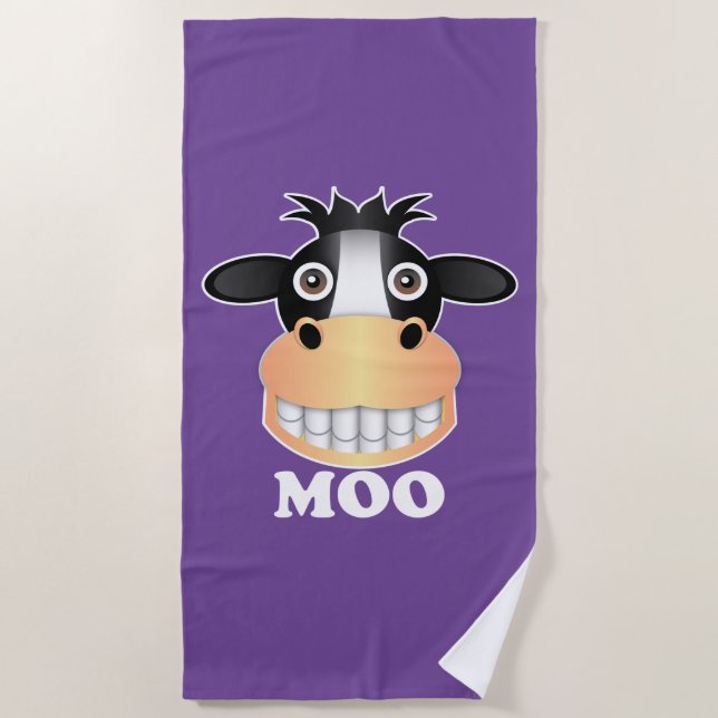 Moo - Strandtuch (Vorderseite)