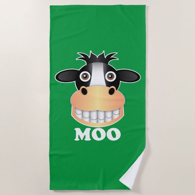 Moo - Strandtuch (Vorderseite)
