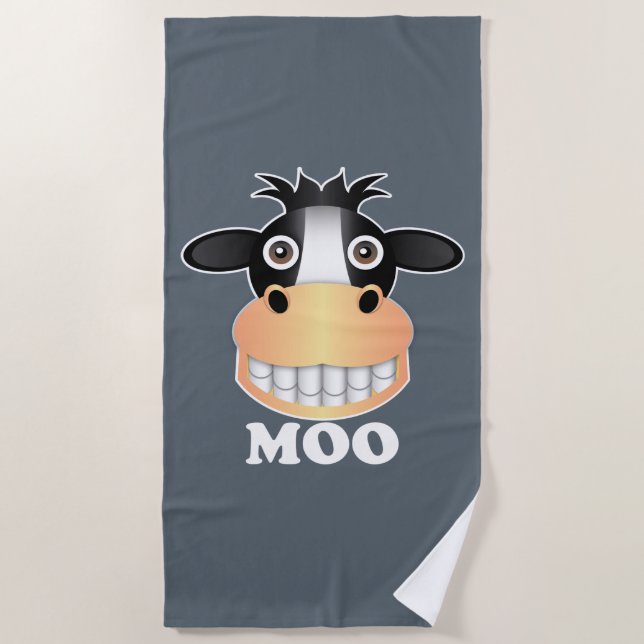 Moo - Strandtuch (Vorderseite)