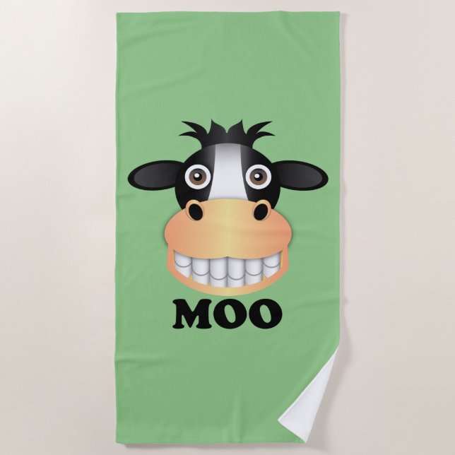 Moo - Strandtuch (Vorderseite)