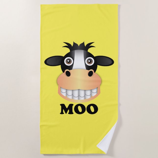 Moo - Strandtuch (Vorderseite)