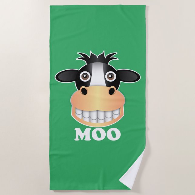 Moo - Strandtuch (Vorderseite)