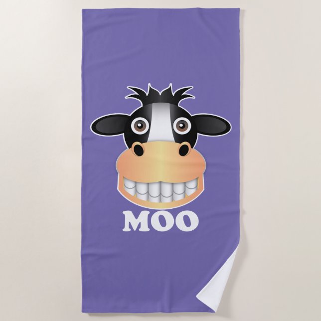 Moo - Strandtuch (Vorderseite)