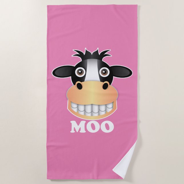 Moo - Strandtuch (Vorderseite)