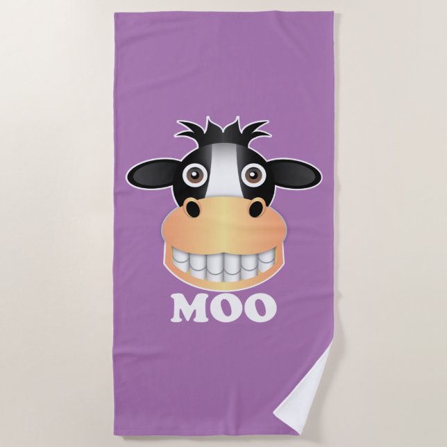 Moo - Strandtuch (Vorderseite)