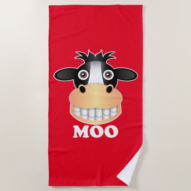 Moo - Strandtuch (Vorderseite)