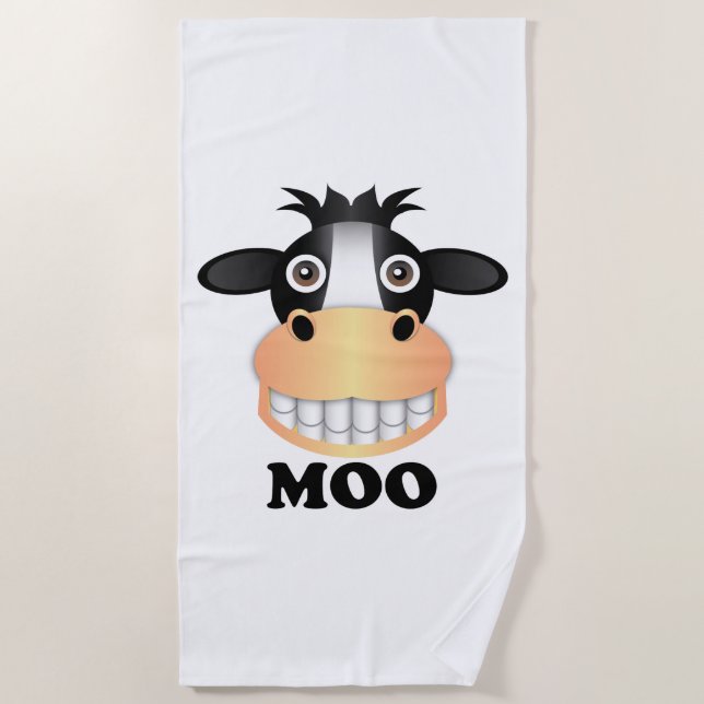 Moo - Strandtuch (Vorderseite)