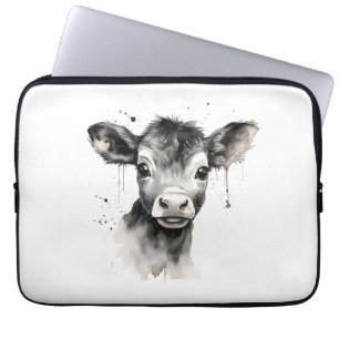 🔌 💻 "Moo-Tech" Kuh Print Electronics Bag 💻 🔌 Laptopschutzhülle