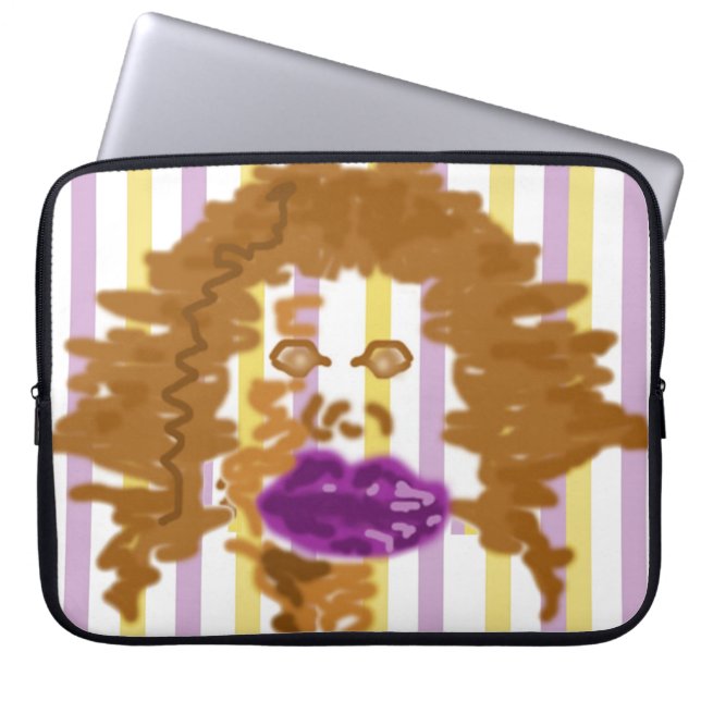 Mood T - Shirt Laptopschutzhülle (Vorderseite)