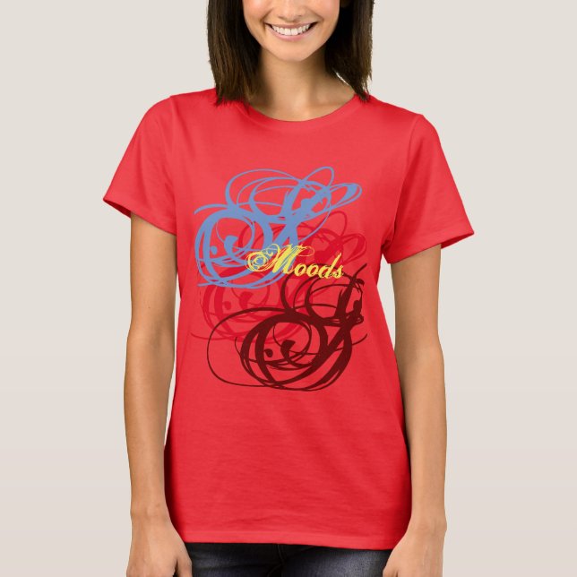 Mooddesign für Frauen im Shirt (Vorderseite)