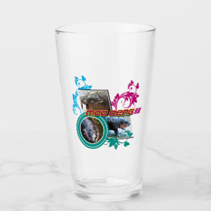 MooDeng-Trinkbehälter Glas