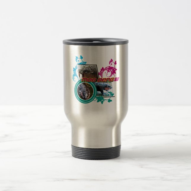 MooDeng Tumbler Reisebecher (Mittel)