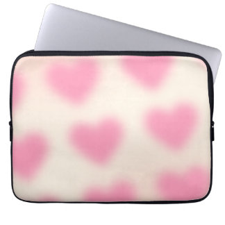 Moody Aesthetic Pink Heart Laptopschutzhülle