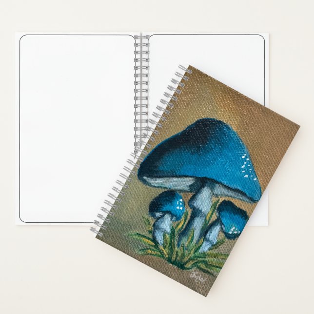 Moody Blues Mushroom-Notebook Notizbuch (Innen)