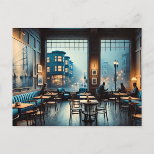 Moody Café in San Francisco Tasse Postcard Postkarte