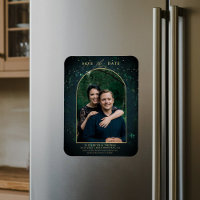 Moody Dark Enchanted Forest Arch Wedding Rett Date