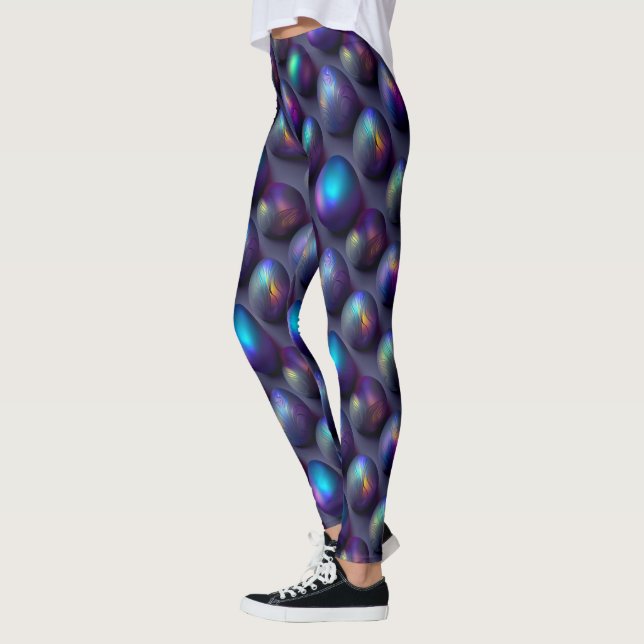 Moody Easter Eggs Leggings (Links)