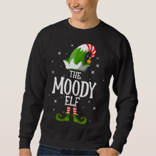 Moody Elf Familie Matching Group Weihnachten Sweatshirt