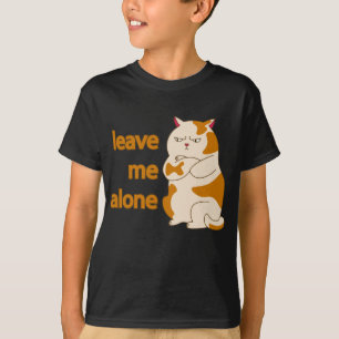 Moody fat cat verließ mich allein T - Shirt