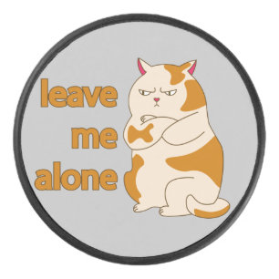Moody fat cat verließ mich alleine eishockey puck