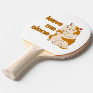 Moody fat cat verließ mich alleine tischtennis schläger