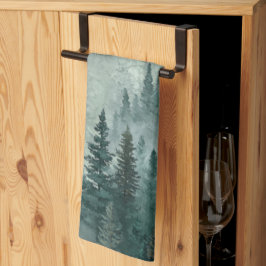 Moody Forest Geschirrtuch