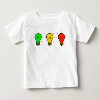 Moody-Glühbirnen in Stoplight-Farben Baby T-shirt