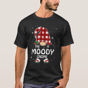 Moody Gnome Buffalo Kariert Matching Family Christ T-Shirt