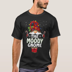 Moody Gnome Buffalo Kariert Matching Family Christ T-Shirt