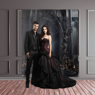 Moody Gothic Dark Arch XLarge Wandteppich