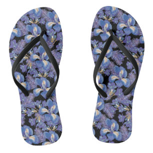 Moody Iris Flip Flops